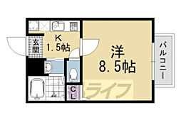 京都市営烏丸線 五条駅 徒歩10分 3階/-