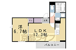 ＦｏｒｅｓｔＭａｉｓｏｎ京都北山　ＷＥＳＴ 1階/-