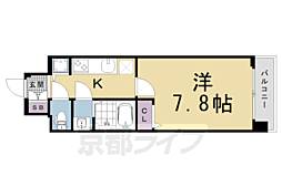 京都市営烏丸線 十条駅 徒歩4分 4階/-