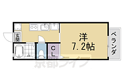 ラフィネ北白川 2階