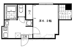 京都市営烏丸線 五条駅 徒歩4分 2階/-