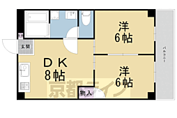 JR山陰本線 二条駅 徒歩15分 4階/-