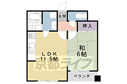 オアシス21 1LDKの間取図画像