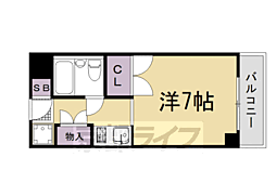 おおきに百万遍サニーアパートメント 6階/-