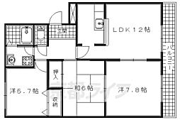 近鉄京都線 高の原駅 徒歩20分
