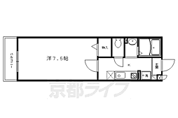 京福電気鉄道北野線 北野白梅町駅 徒歩14分 1階/-