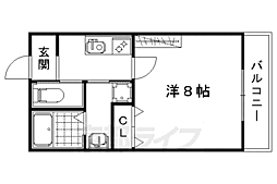京都市営烏丸線 北大路駅 徒歩25分 2階/-