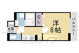 レオーネ 1Kの間取図画像