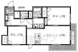 阪急京都本線 西山天王山駅 徒歩8分 3階/-