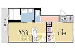 京福電気鉄道北野線 北野白梅町駅 徒歩6分