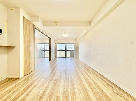 家族団らんの時間も増えそうな、くつろぎのＬＤＫ。 