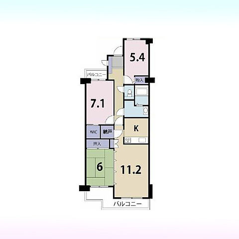 間取り シティプラザせんげん台壱番館 2階/-
