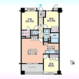 間取図画像 3LDK