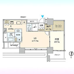 間取図画像 1SLDK