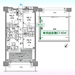 間取図画像 3LDK