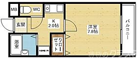 アーバンコートHRT  ｜ 大阪府大阪市淀川区十三元今里1丁目（賃貸マンション1K・2階・23.62㎡） その2