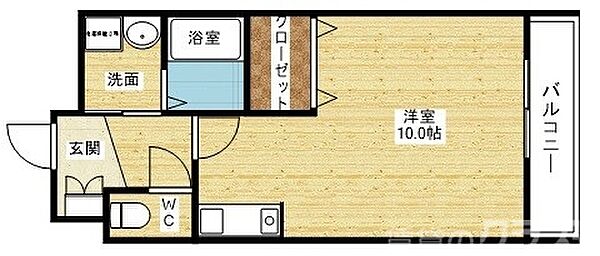 Rio加島 ｜大阪府大阪市淀川区加島3丁目(賃貸マンション1K・2階・28.30㎡)の写真 その2