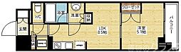 シティカレント新大阪 1LDKの間取図画像