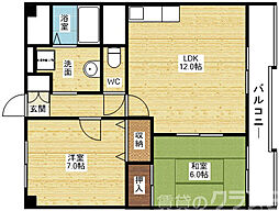 カーサ ソレアード 2階