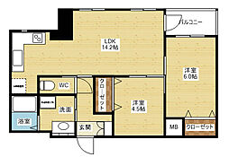 ウインズコート新北野 3階