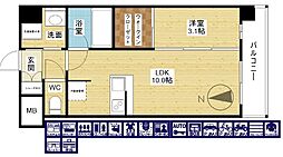 アーバングランデ新大阪 2階