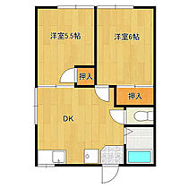 ハイツ柏 102 ｜ 茨城県つくば市天久保2丁目（賃貸アパート2DK・1階・40.29㎡） その2