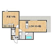 エルフォルク 308 ｜ 茨城県つくば市春日4丁目（賃貸マンション1LDK・3階・45.17㎡） その2