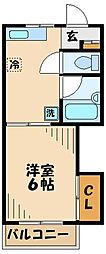 間取図画像 1DK