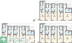 センターテラス ワンルームの間取図画像