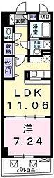 プレインステージ 1LDKの間取図画像