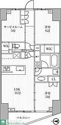ディームス方南町 2SLDKの間取図画像