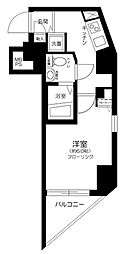 ロイヤルアメニティー西戸山 1Kの間取図画像