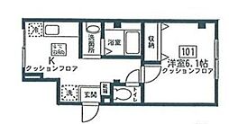 アーバンライフ中野 1Kの間取図画像
