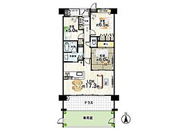 間取図画像 3LDK