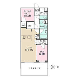 間取図画像 1SLDK