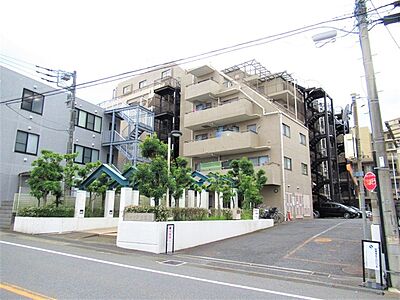 外観:船橋法典駅徒歩10分の閑静な住宅地にあるマンション 外観:船橋法典駅徒歩10分の閑静な住宅地にあるマンション