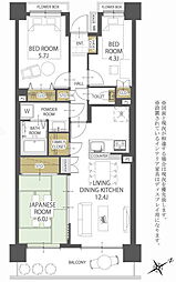間取図画像 3LDK