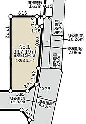 市川市真間5丁目　売地　1号地