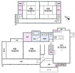 鎌ケ谷市東道野辺3丁目　中古戸建　南角地