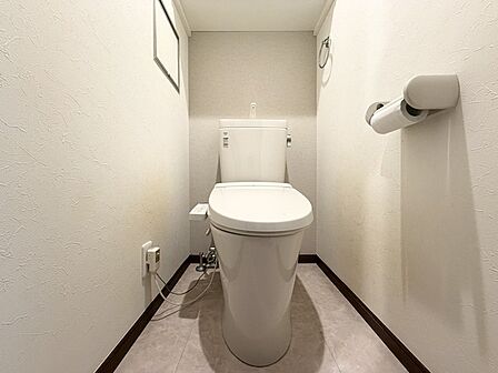 トイレはウォシュレットが標準装備されています!