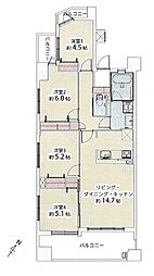 間取図画像 4LDK