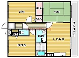 フレーバーフラッツ 3LDKの間取図画像