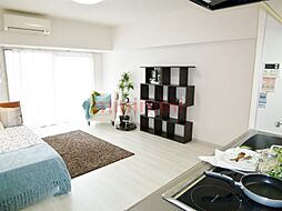 協同レジデンス摂津富田 3階1Kのリビング/ダイニング