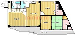シルバーマンション2 4LDKの間取図画像