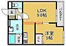 間取り：1LDK
