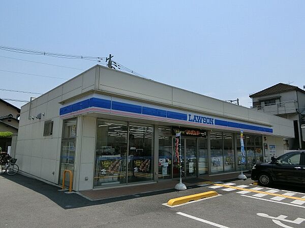 画像28:ローソン八尾楠根町店(コンビニ)まで349m