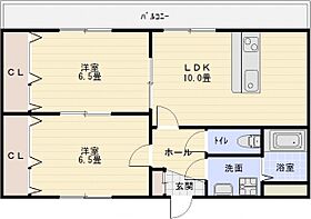 グランルージュ  ｜ 大阪府柏原市平野１丁目（賃貸マンション2LDK・1階・53.74㎡） その2