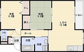 第6コーポ平野  ｜ 大阪府柏原市平野２丁目（賃貸マンション2LDK・1階・67.00㎡） その2