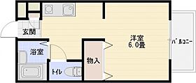 ハイツ河田2 205号室 ｜ 大阪府柏原市上市２丁目4-31（賃貸アパート1R・2階・23.00㎡） その2