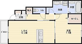 ふじのきローズスクエア  ｜ 大阪府柏原市法善寺４丁目（賃貸アパート1LDK・1階・51.91㎡） その2